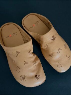 Oliver Jeffers x FEIT Slippers Kids Leather Size Eu 33